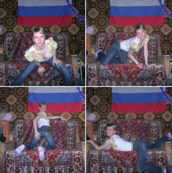 Glamour Shots Are Not Actually That Sexy in Russia