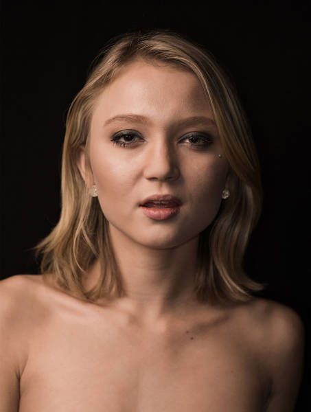 Portraits of Porn Stars in Artistic Style