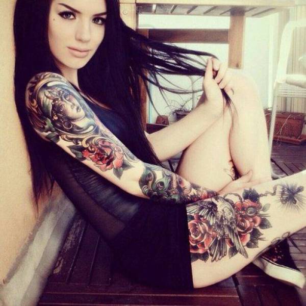 Girls Who Make Tattoos Look Hot