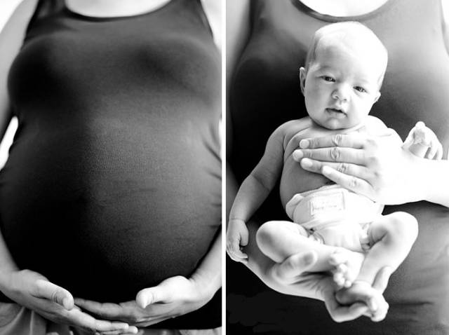 Awesome Photos Before And After Giving Birth