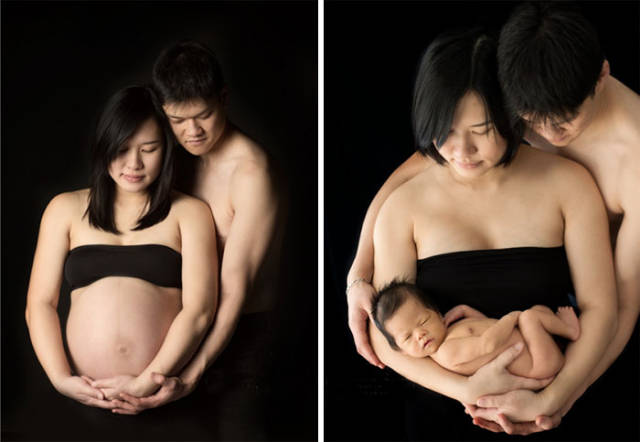 Awesome Photos Before And After Giving Birth