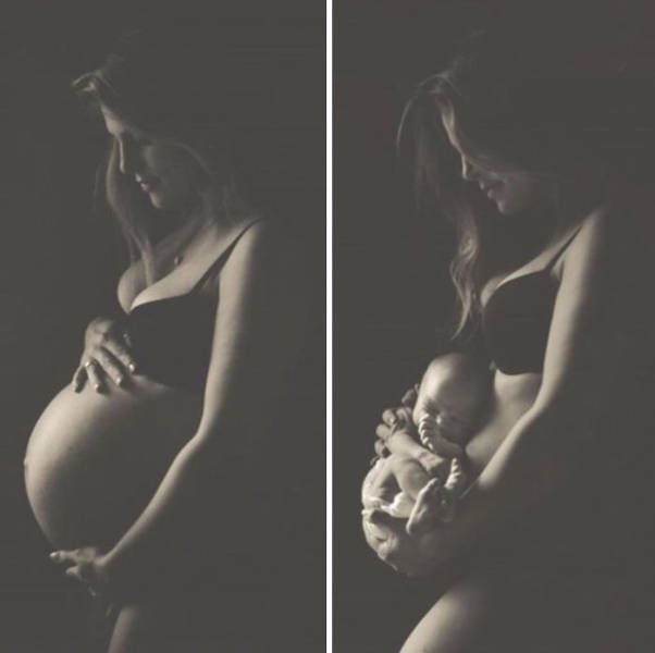 Awesome Photos Before And After Giving Birth