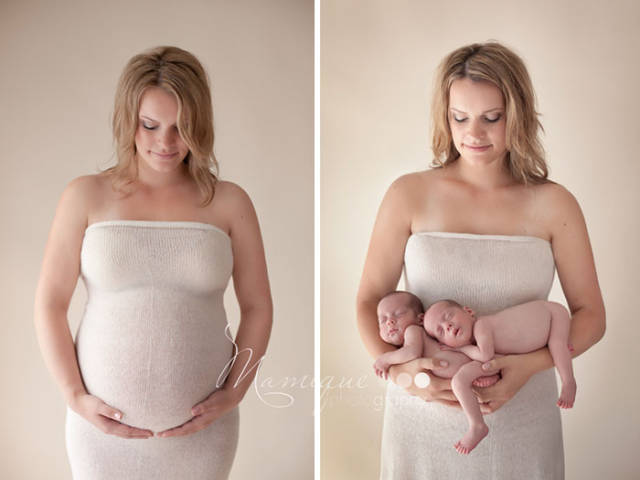 Awesome Photos Before And After Giving Birth