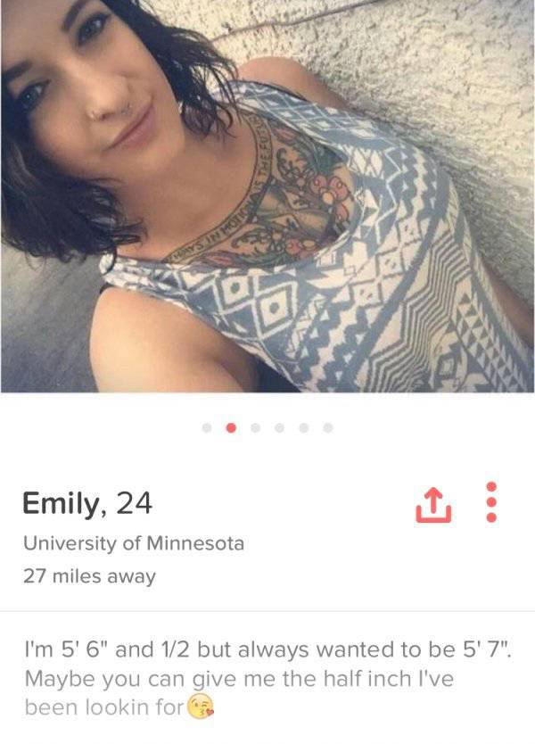 Hilarious And WTF Tinder Profiles