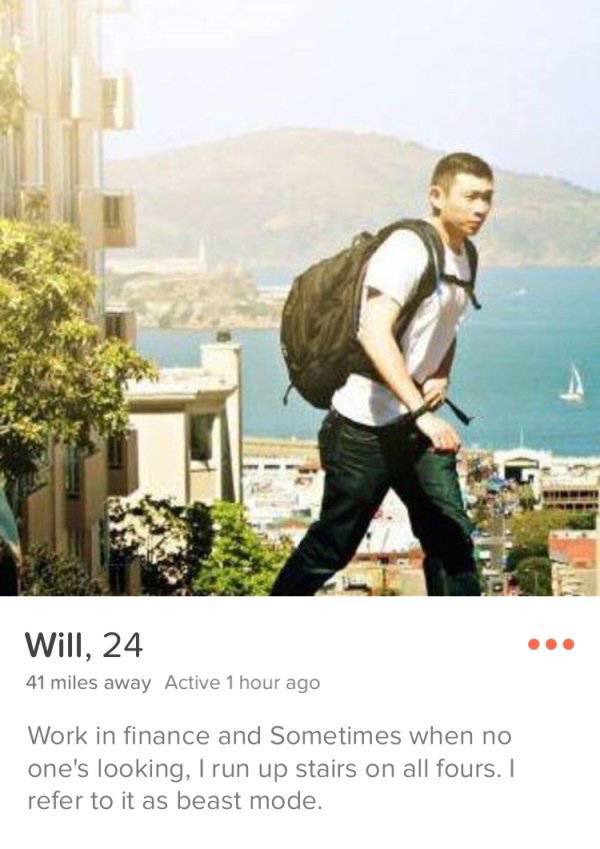 Hilarious And WTF Tinder Profiles
