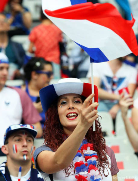 Hottest Female Football Fans Spotted At Euro 2016