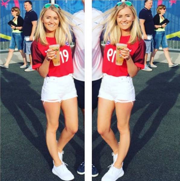 Hottest Female Football Fans Spotted At Euro 2016