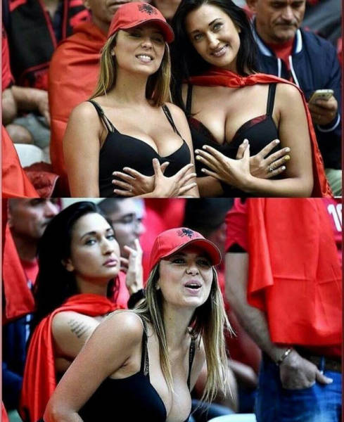 Hottest Female Football Fans Spotted At Euro 2016
