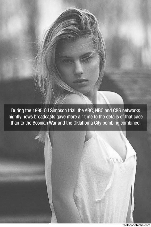 Facts are Best Served with Hot Chicks