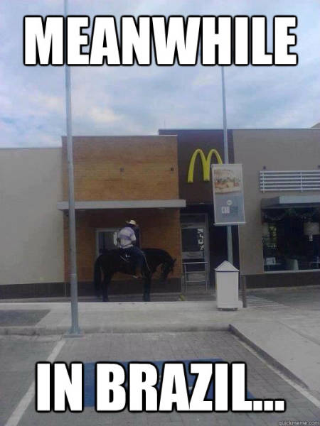 Meanwhile, In Brazil