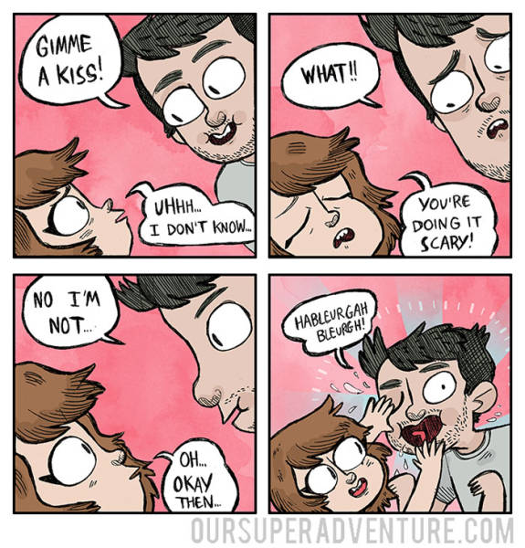 Funny Comic About What A Relationship And What It’s Like To Live Together