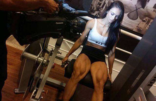 Girl Who Never Skipped Leg Day