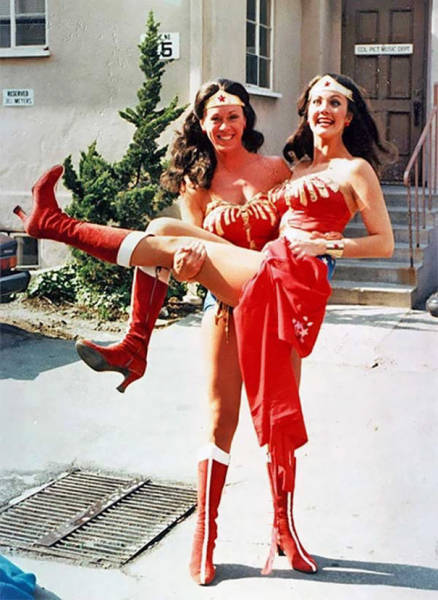Actors With Their Stunt Doubles