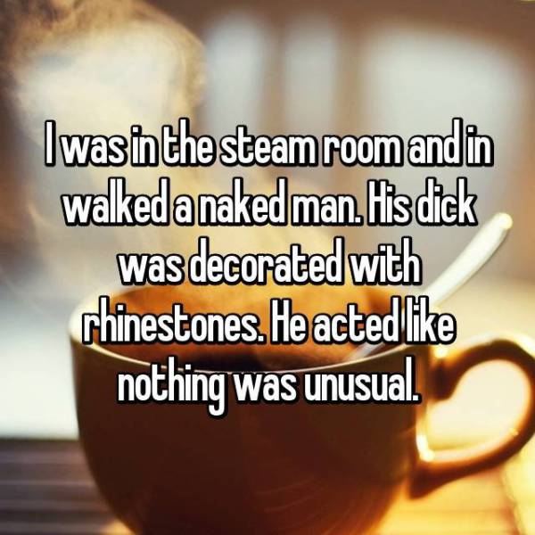 Really Strange Things People Saw At The Gym