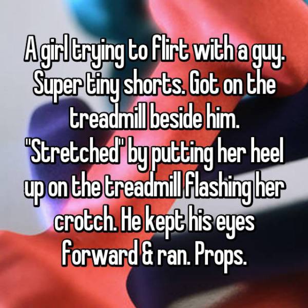 Really Strange Things People Saw At The Gym