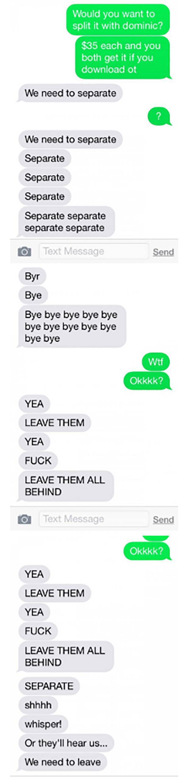 Some Of The Creepiest Texts People Have Ever Received