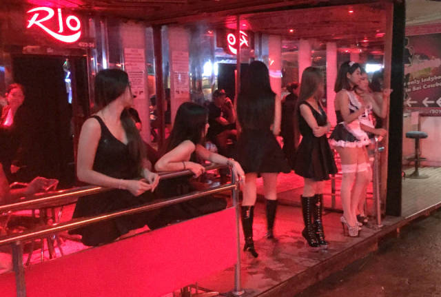 Thailand Prostitutes Put On Their Mourning Clothes