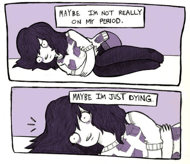 Funny Comics About Periods That Any Woman Can Relate