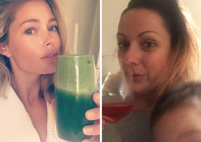 Woman Continues To Recreate Hilarious Celebrity Photos