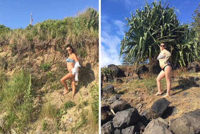 Woman Continues To Recreate Hilarious Celebrity Photos