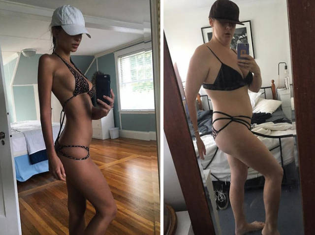 Woman Continues To Recreate Hilarious Celebrity Photos