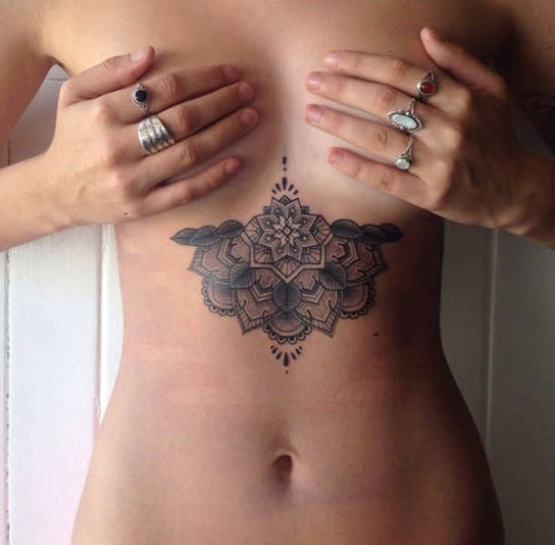 These Underboob Tattoos Are Very Pleasing To The Eye