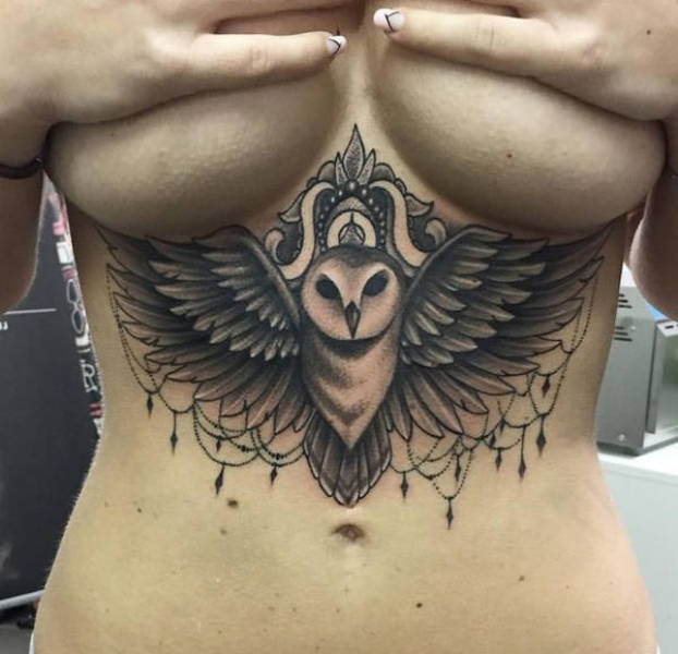 These Underboob Tattoos Are Very Pleasing To The Eye