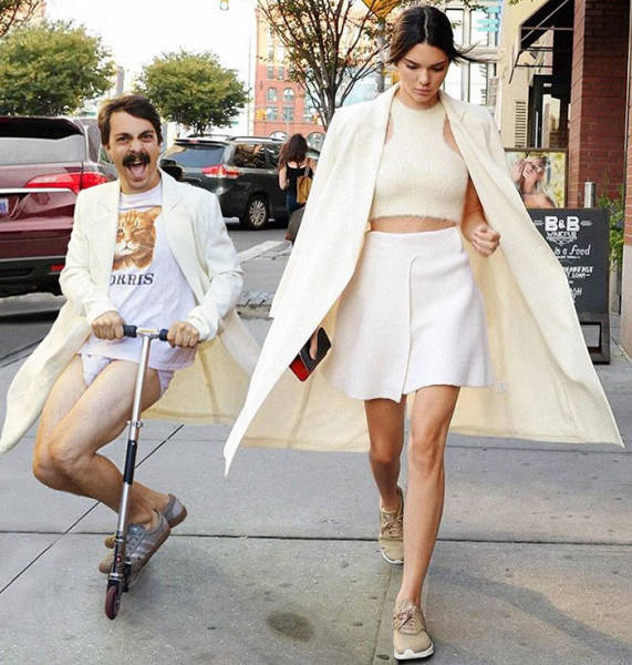 This Man Is Very Good At Photoshopping Himself With Kendall Jenner