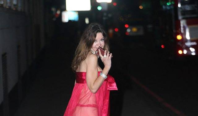 Alicia Douvall Shocks The London Streets In The Early Morning