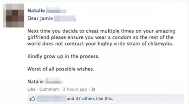 Justice Triumphs Every Time A Cheater Gets Revealed